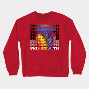 for PRIDE month DEMON Crewneck Sweatshirt